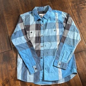 Burberry boys dress shirt